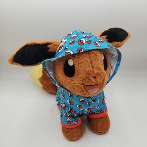 Build a Bear Eevee 16" Pokemon Plush No Sound